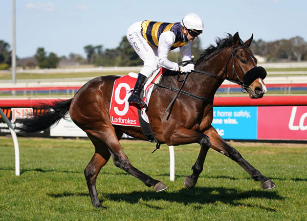 Inverell winning at Sale on Sunday. Photo: Scott Barbour  Racing Photos