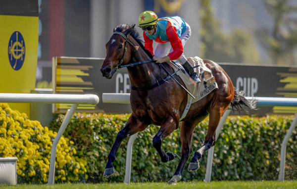Ka Ying Rising wins the G1 Centenary Sprint Cup - image HKJC