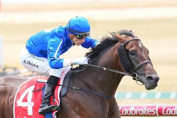 Kaluakoi wins the Hertz Robin Daley Classic at Cranbourne.