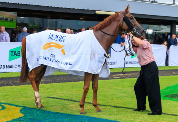 King of Roseau has won $2million in prizemoney - image Grant Courtney