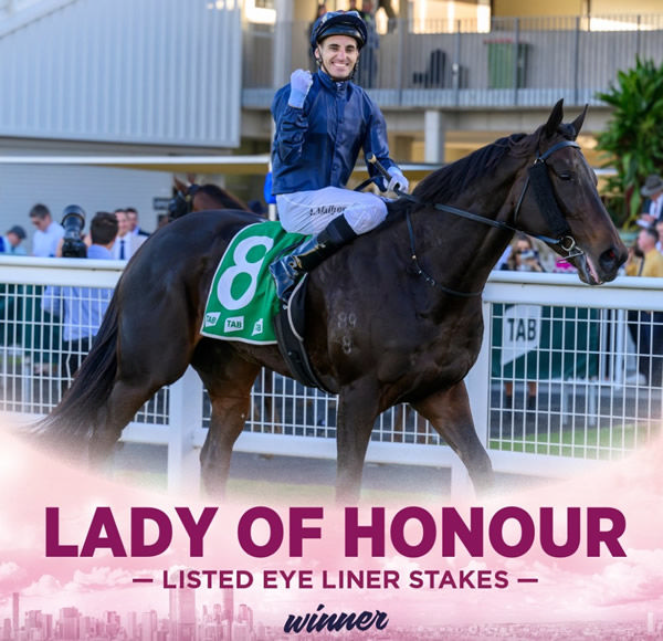Lady of Honour returns to form - image Racing Queensland 