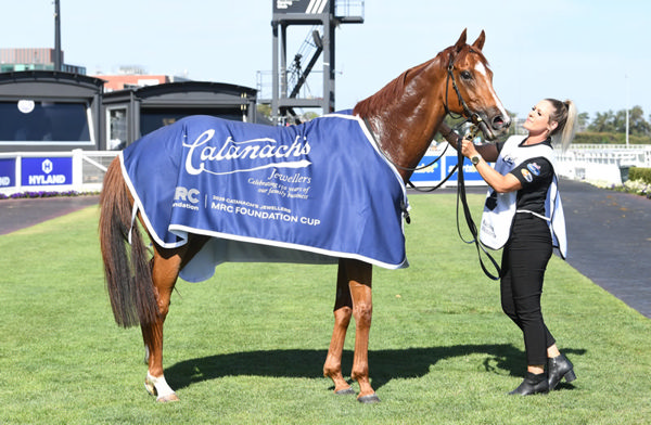 Light Infantry Man won the feature race on the card - image Racing Photos