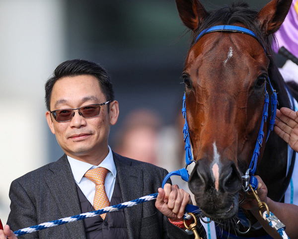 Jimmy Ting with Litte Paradise - image HKJC