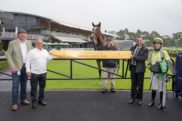 Connections May Chase Black Type Down The Track With Long Legs - Image Bradley Photos