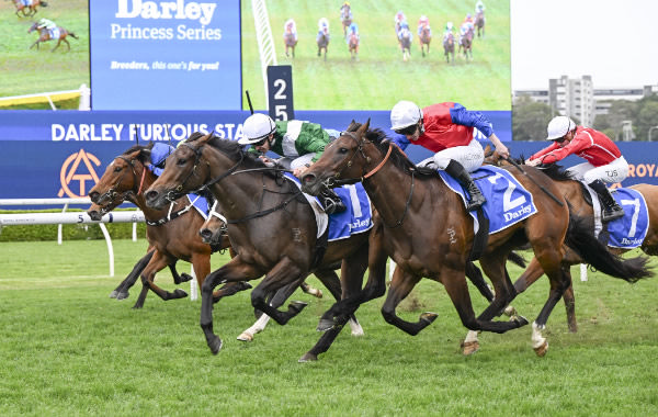 Manaal and Ameena run the quinella for emirates Park - image Steve Hart