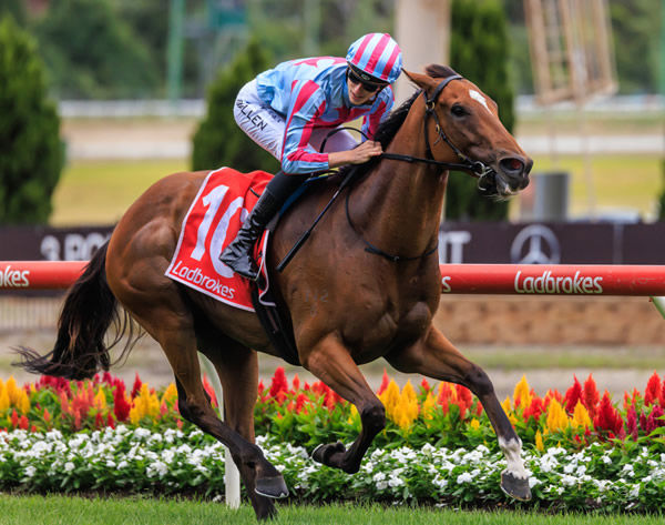 Marabi wins the G2 Australia Stakes in a breeze - image Grant Courtney