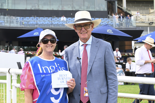 Michelle Ritchie was awarded Best Turned Out by Jamie Inglis - image Bradley Photos