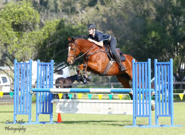 Millie Graham and Oscar are a winning team - image supplied