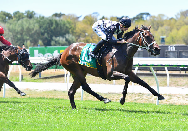 Naina opens her account at Kyneton - image Pat Scala / Racing Photos