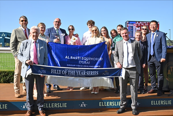 Ohope Wins (NZ) is the 2025-26 NZB Filly of the Year.