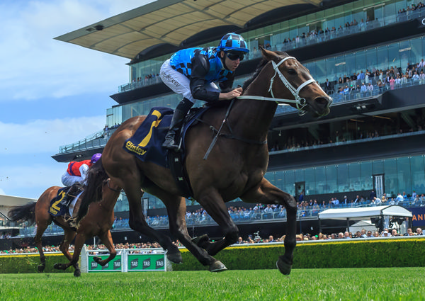 Panova wins the G3 Reginald Allen - image Grant Courtney