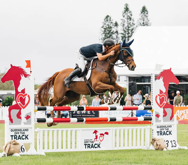 Peter and Royal Talisman in full flight - image Magic Millions 