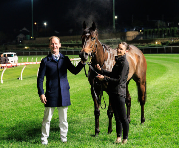 Pride of Jenni is back in the winner's circle - image Grant Courtney