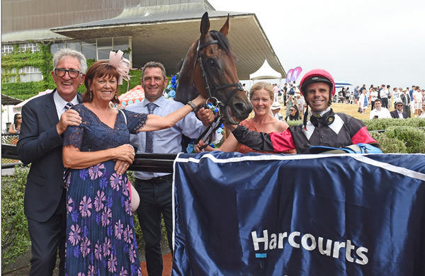 Puntura's winning connections in Robbie Patterson, Craig Grylls and Carole & John Lynskey. 