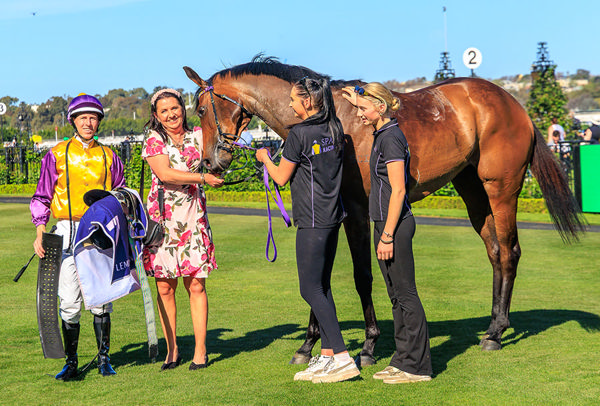 Will McGaw Head To The G1 Coolmore Stud Stakes - Time Will Tell - Image Grant Courtney
