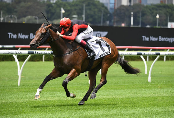 Russian Conquest wins at Randwick - image Steve Hart