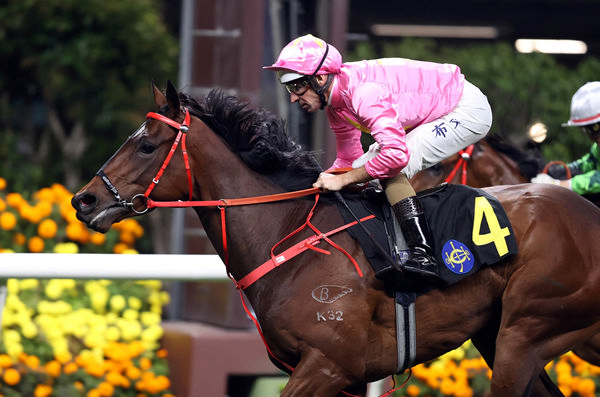 Sky Jewellery has three wins from five starts - how high can he fly next season? - image HKJC