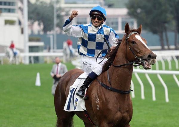 Storm Rider wins the G3 Chinese Club Challenge Cup - image HKJC 