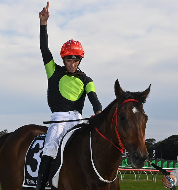 Think About It and Sam Clipperton have won nine races in a row! - image Steve Hart