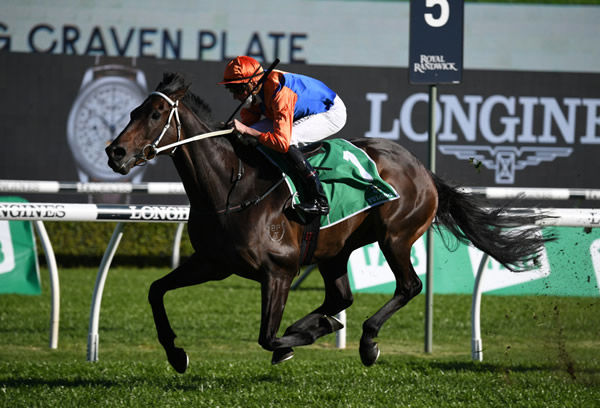 Think it Over wins the G3 Craven Plate - image Steve Hart