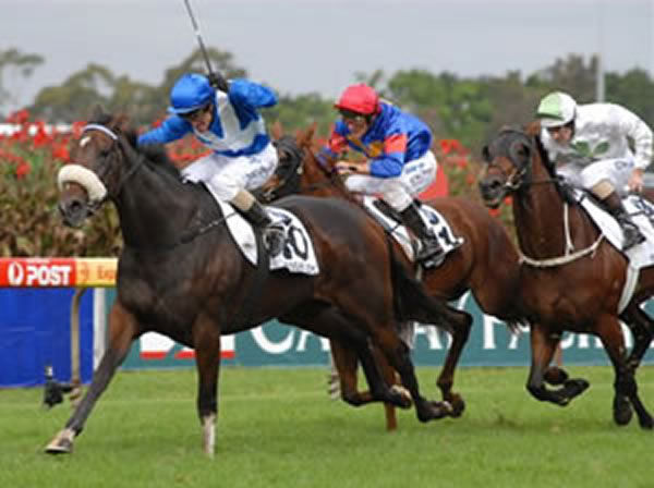 Tuesday Joy wins the G1 BMW in 2008 - image Steve Hart