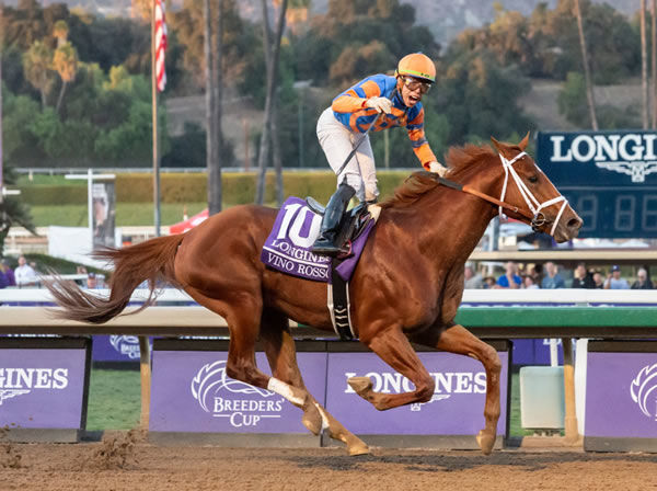 Vino Rosso is retiring to Spendthrift Farm 