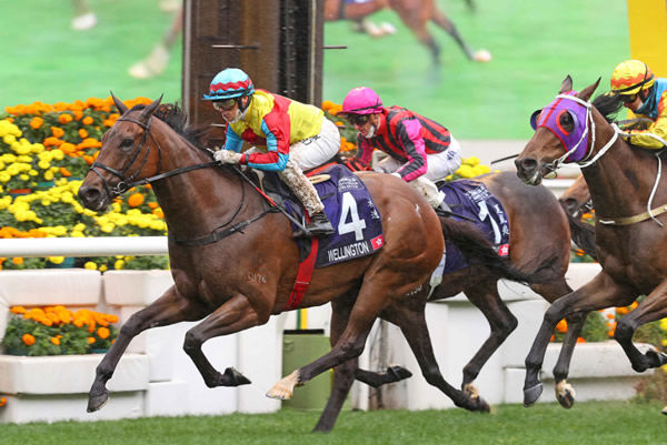 Wellington wins his second G1 in The Queen's Silver Jubilee Cup - image HKJC