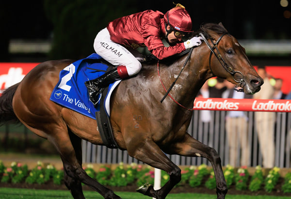 West of Swindon breaks the maiden in the G2 Stutt Stakes - image Grant Courtney