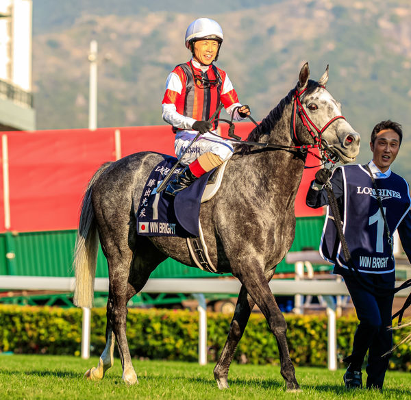 Win Bright completes a stunning day for Japan at Sha Tin image Grant Courtney