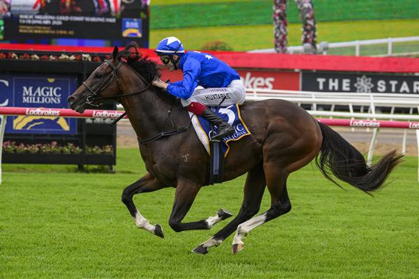 Zip Lock won the G3 BJ McLachlan Stakes.