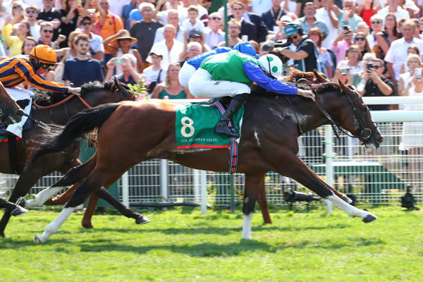 Diego Velasquez got his G1 win in France at four - image The National Stud Twitter