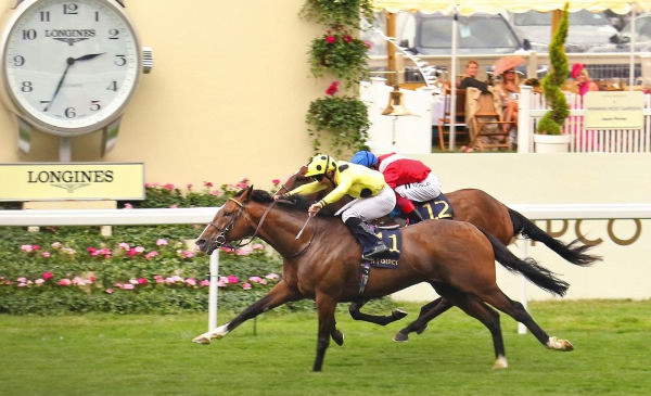 Triple Time (IRE) won the G1 Queen Annes Stakes at Royal Ascot.