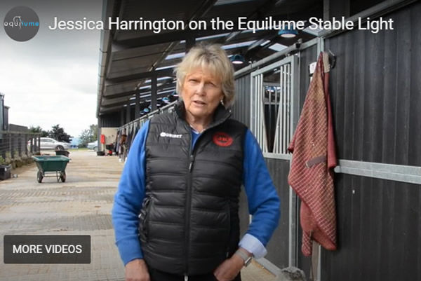 Click to hear Jessica Harrington's thoughts on Equilume stable lighting.