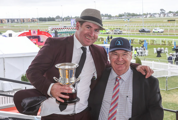 Riccarton trainers Matthew (left) and Michael Pitman. Photo: Race Images South