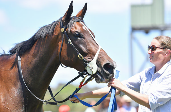 Inez with Assistant Trainer - Dee Hope